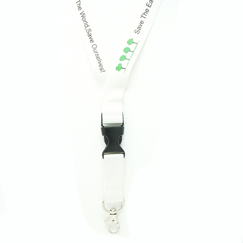 Recycled PET Screen Print Lanyard